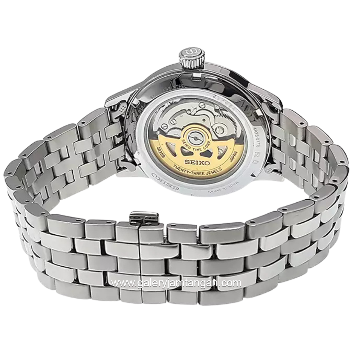 SEIKO PRESAGE SRPB41J1 Silver Stainless Steel Strap