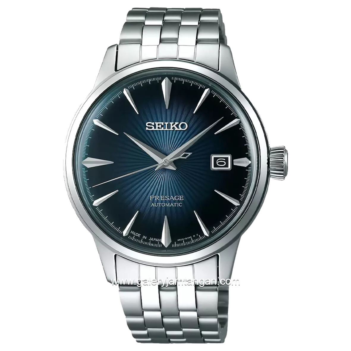 SEIKO PRESAGE SRPB41J1 Silver Stainless Steel Strap