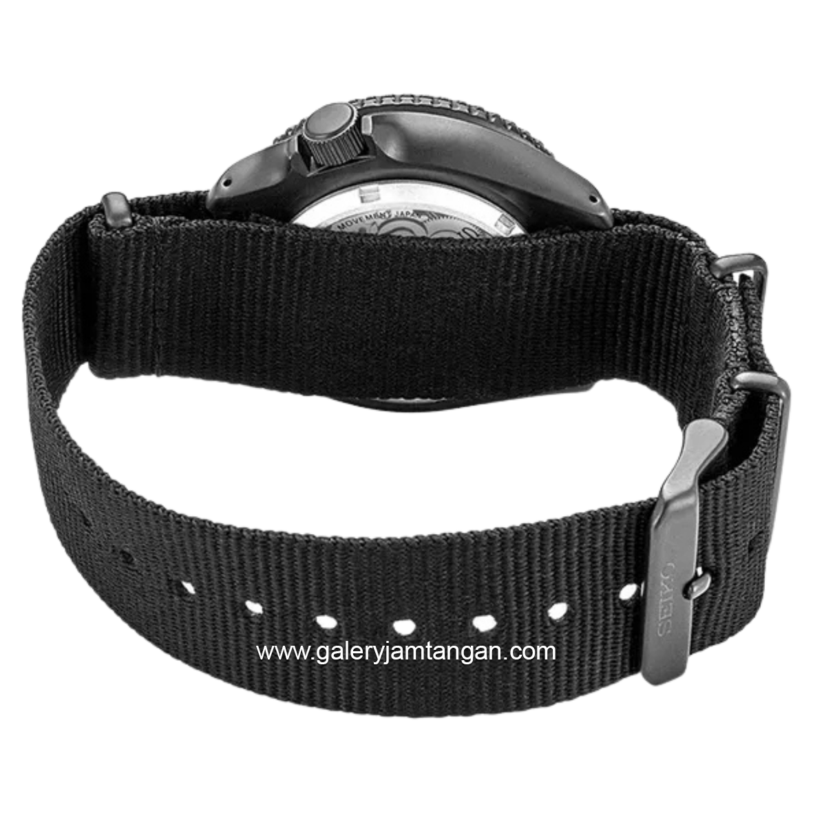 SEIKO 5 Sports SRPD79K1 Sports Style Automatic Black Dial Black Nylon Strap