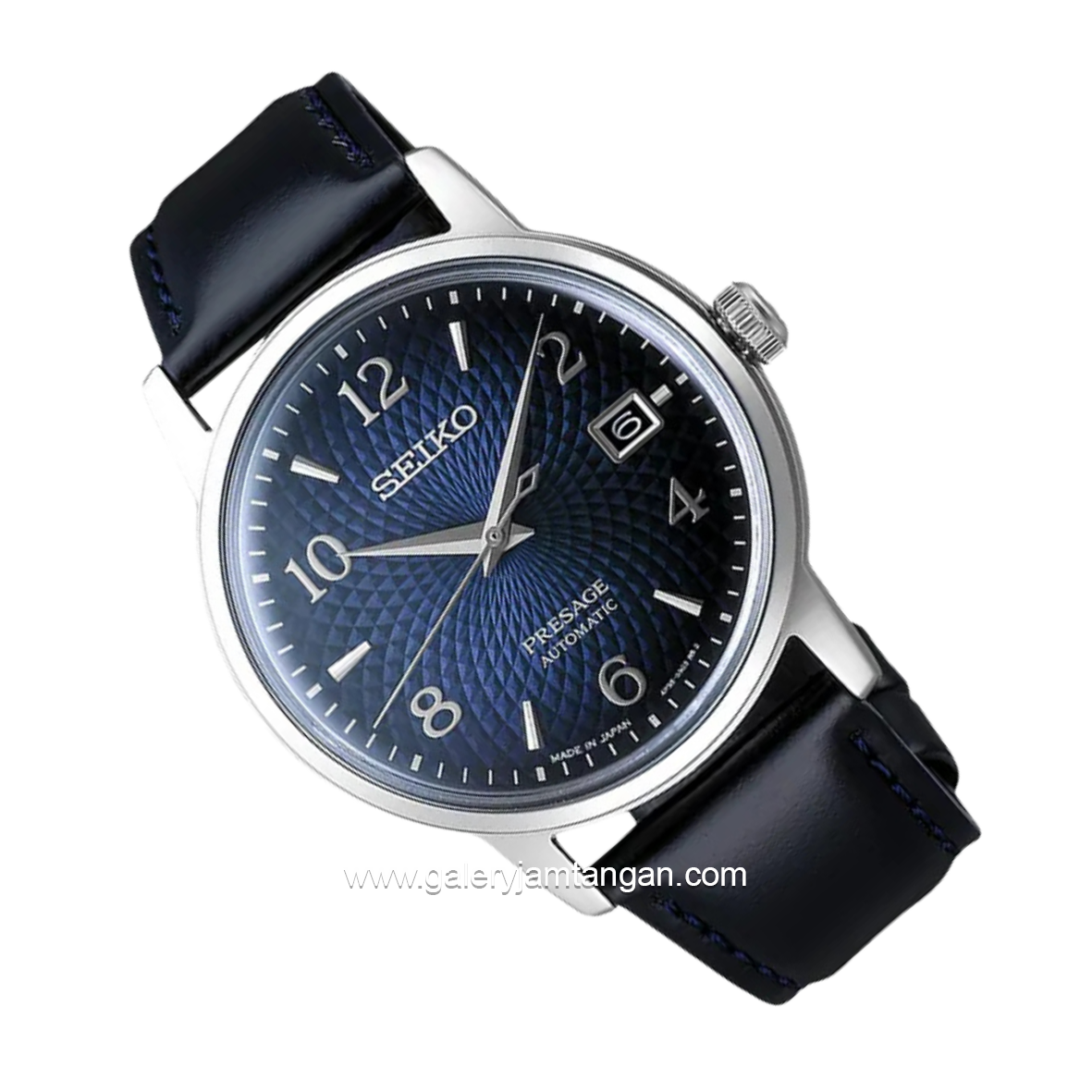 SEIKO PRESAGE SRPE43J1 Automatic Blue Leather Strap