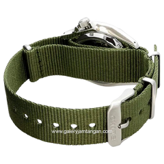 SEIKO 5 SPORT SRPE65K1 Automatic Army Silver Nylon Strap
