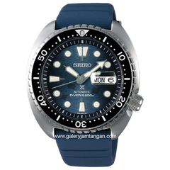 SEIKO Prospex SRPF77K1 King Turtle Dark Manta Ray Save The Ocean Rubber Strap