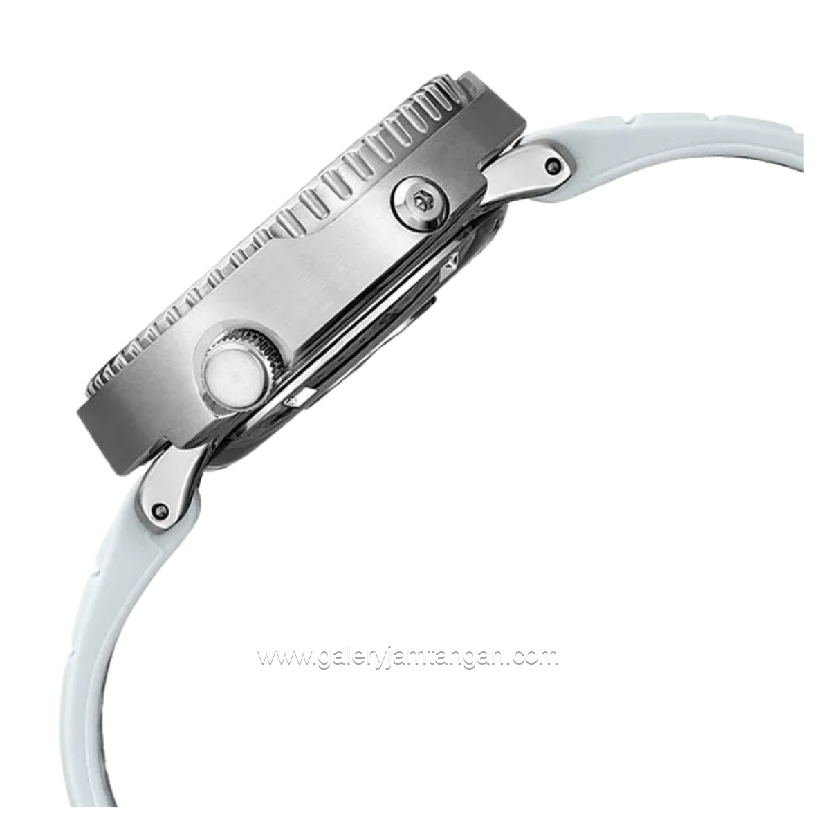 SEIKO PROSPEX SRPG59K1 Baby Tuna Automatic Divers 200M White Rubber Strap