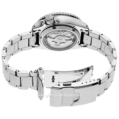 SEIKO 5 Sports SRPK09K1 SKX Sports Style Rally Driver Dial Silver Stainless Steel Strap SE