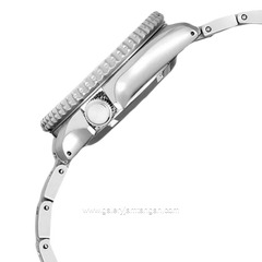 SEIKO 5 Sports SRPK09K1 SKX Sports Style Rally Driver Dial Silver Stainless Steel Strap SE
