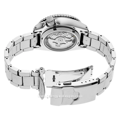 SEIKO 5 Sports SRPK11K1 SKX Double Hurricane Dial Orange SE Stainless Steel Strap