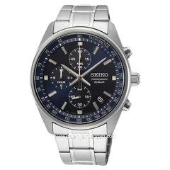 SEIKO SSB377P1 Chronograph Silver Stainless Steel Mens Watch