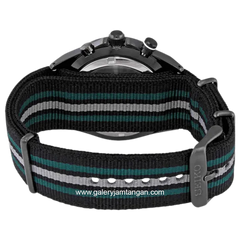 SEIKO SSB411P1 Discover More Green Dial Multi Color Nylon Strap