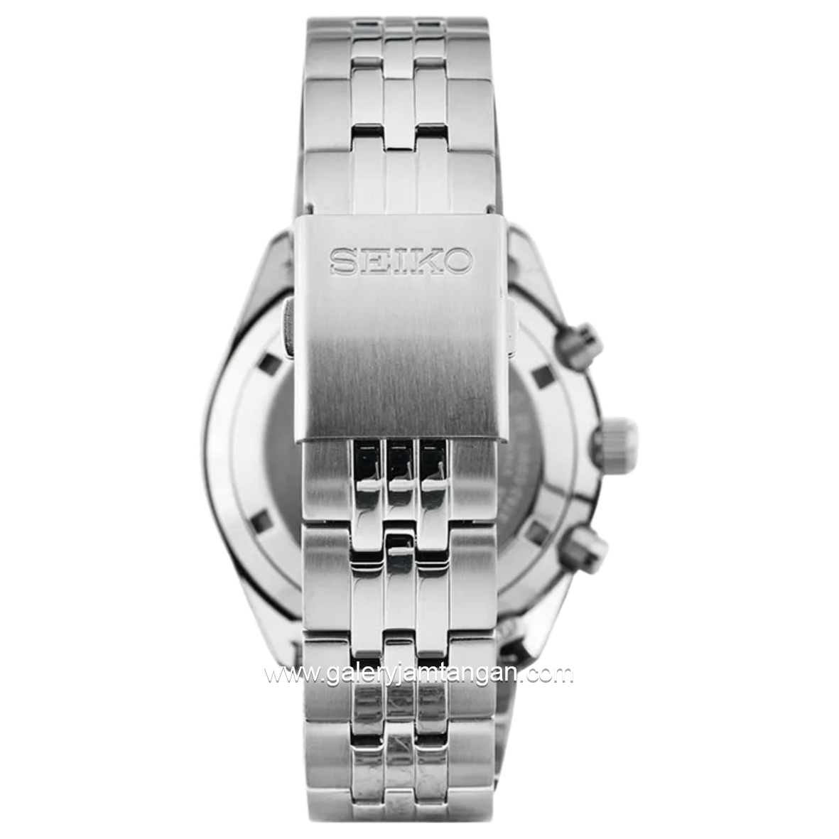 SEIKO SSB429P1 Chronograph Dial Black Stainless Steel Strap
