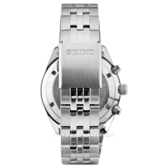SEIKO SSB429P1 Chronograph Dial Black Stainless Steel Strap