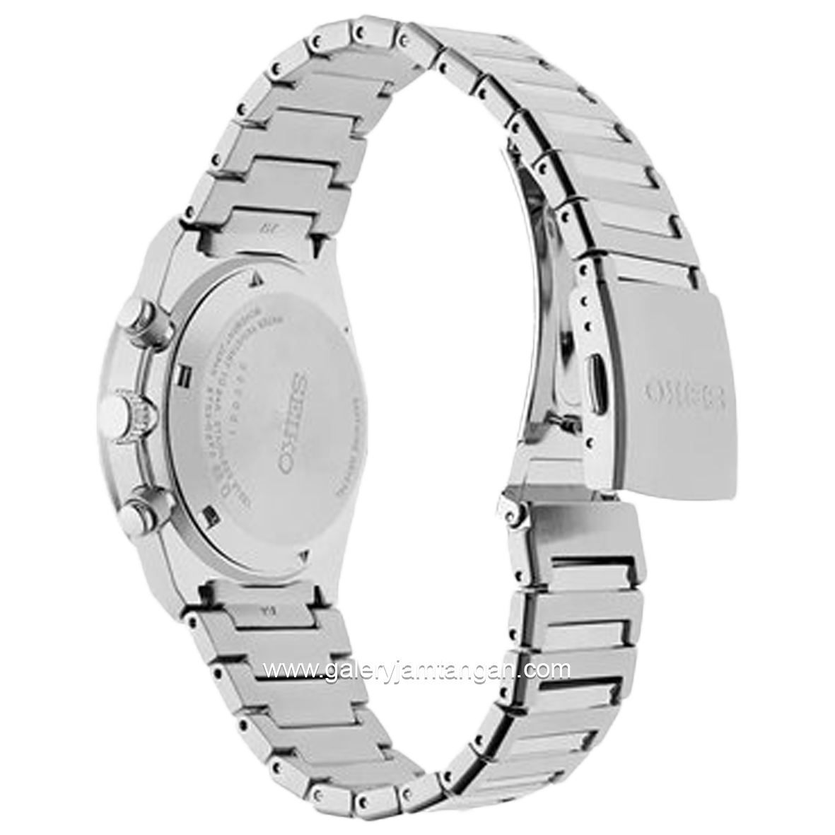 SEIKO SSB461P1 Chronograph Silver Stainless Steel Mens Watch