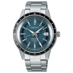SEIKO SSK009J1 Automatic GMT Blue Dial Stainless Steel Strap
