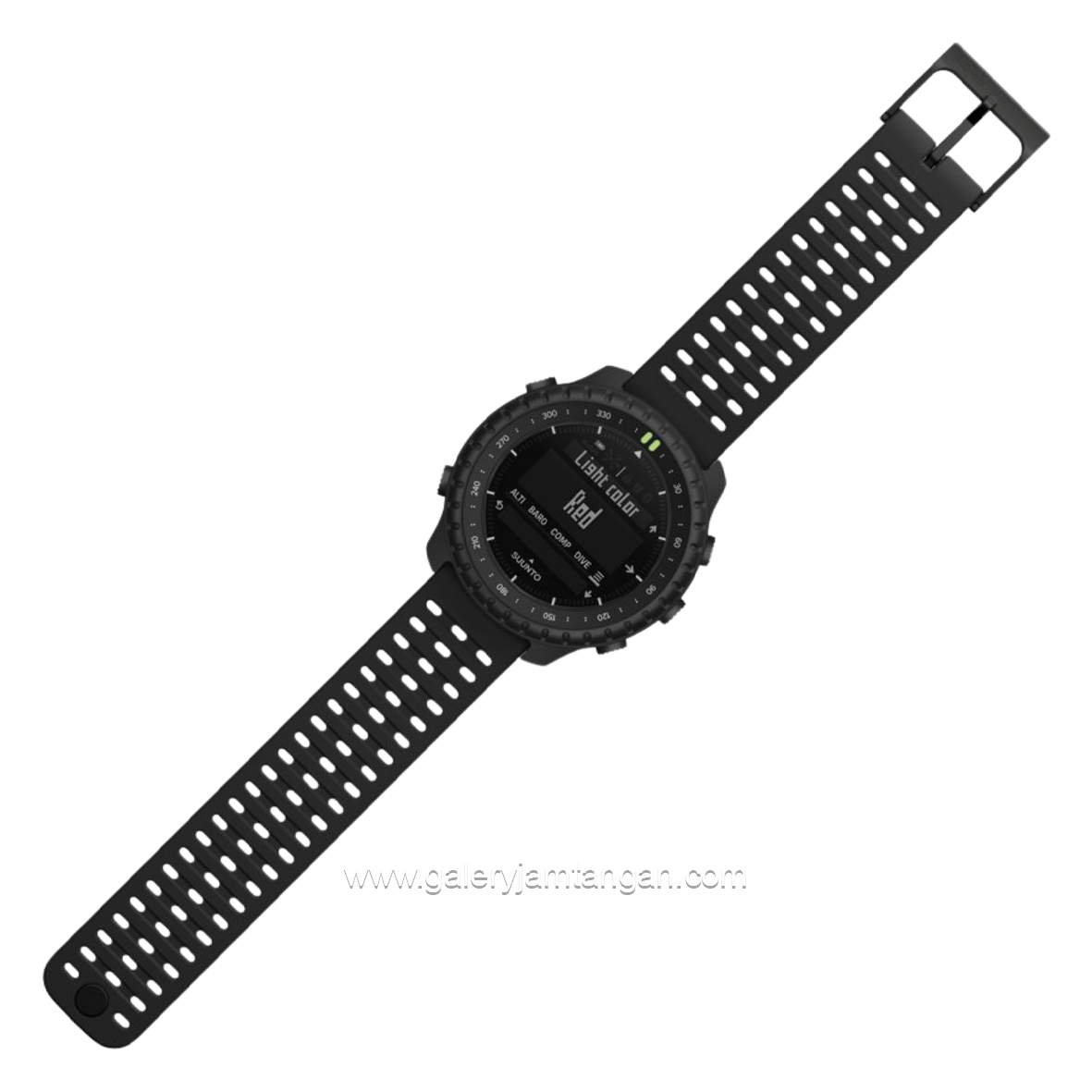 SUUNTO CORE 2 ALL BLACK Silicone Strap