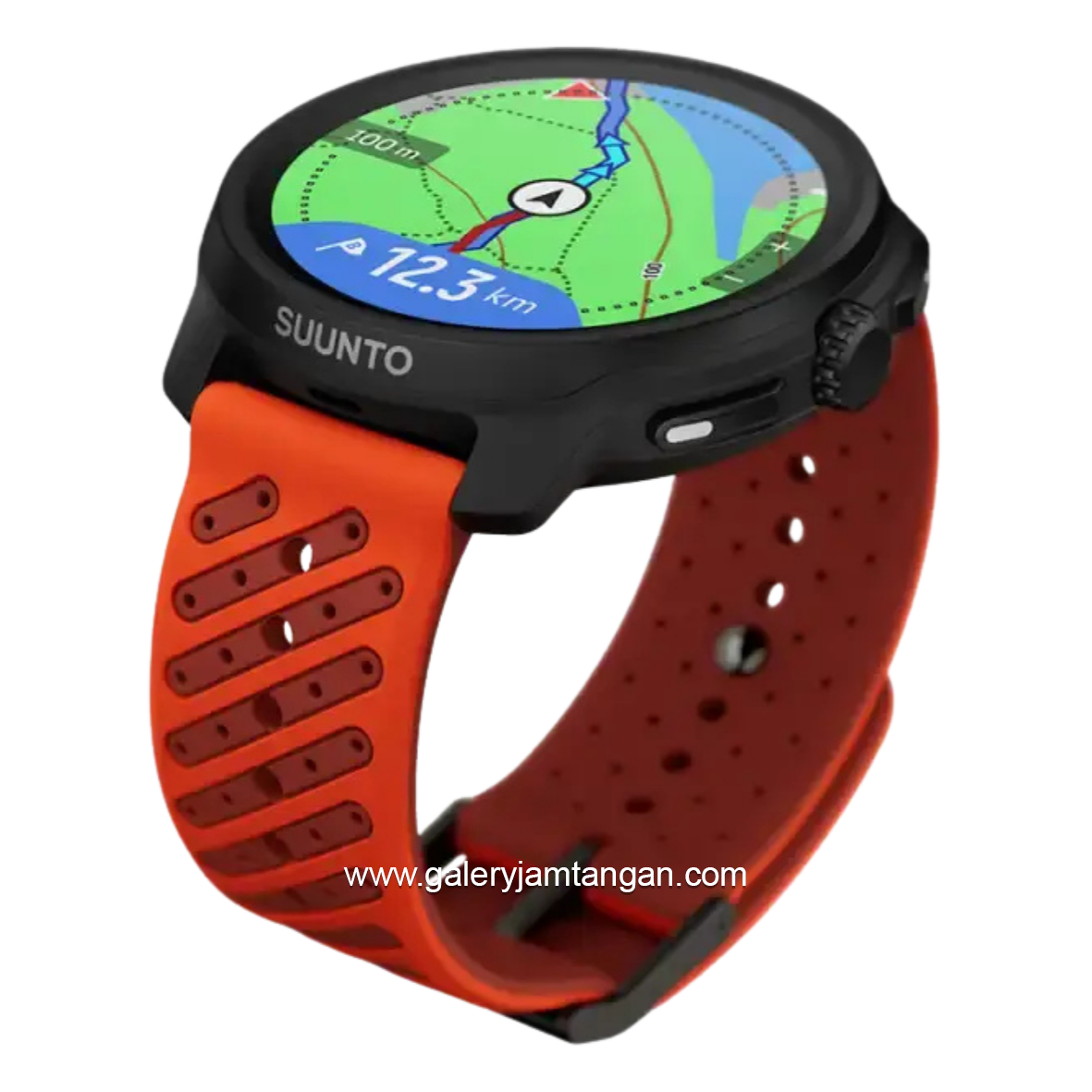 Suunto Race 2 Coral Orange Silicone Strap