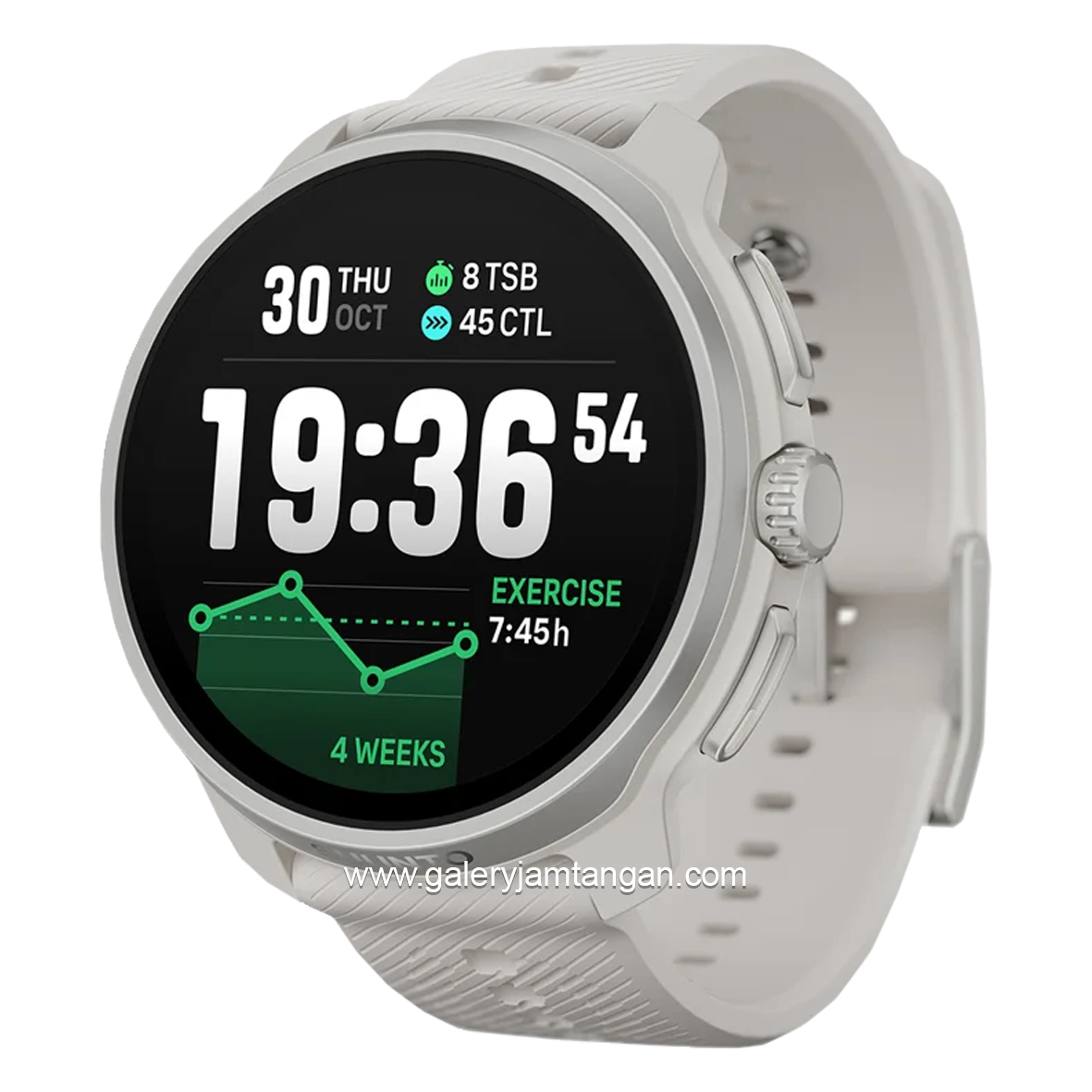 SUUNTO RACE 2 FEATHER GRAY Silicone Strap