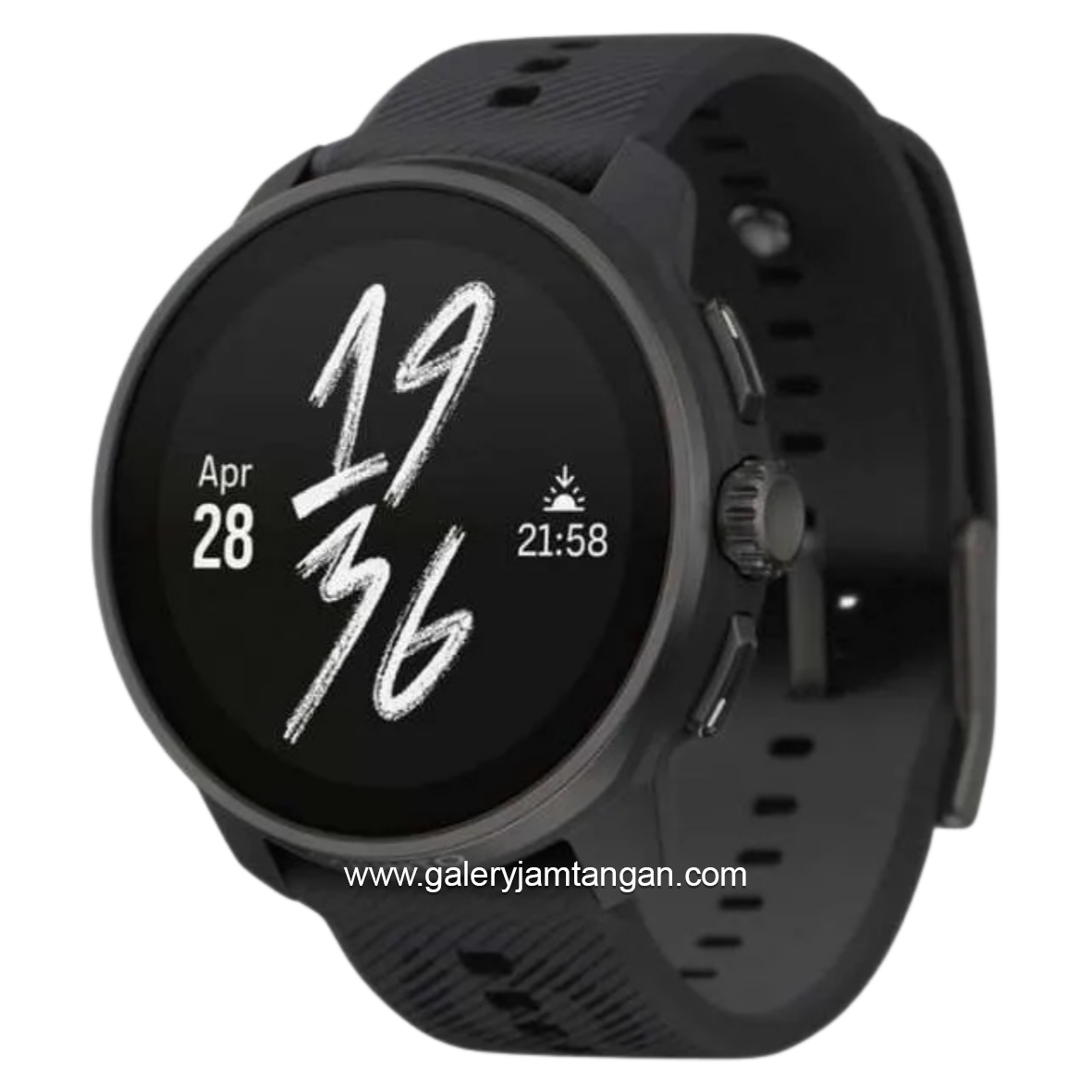 SUUNTO RACE S All Black Silicone Strap
