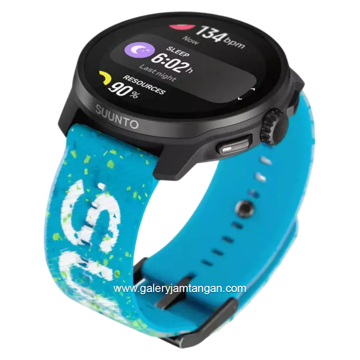 SUUNTO Race S Power Blue Silicone Strap