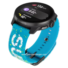 SUUNTO Race S Power Blue Silicone Strap