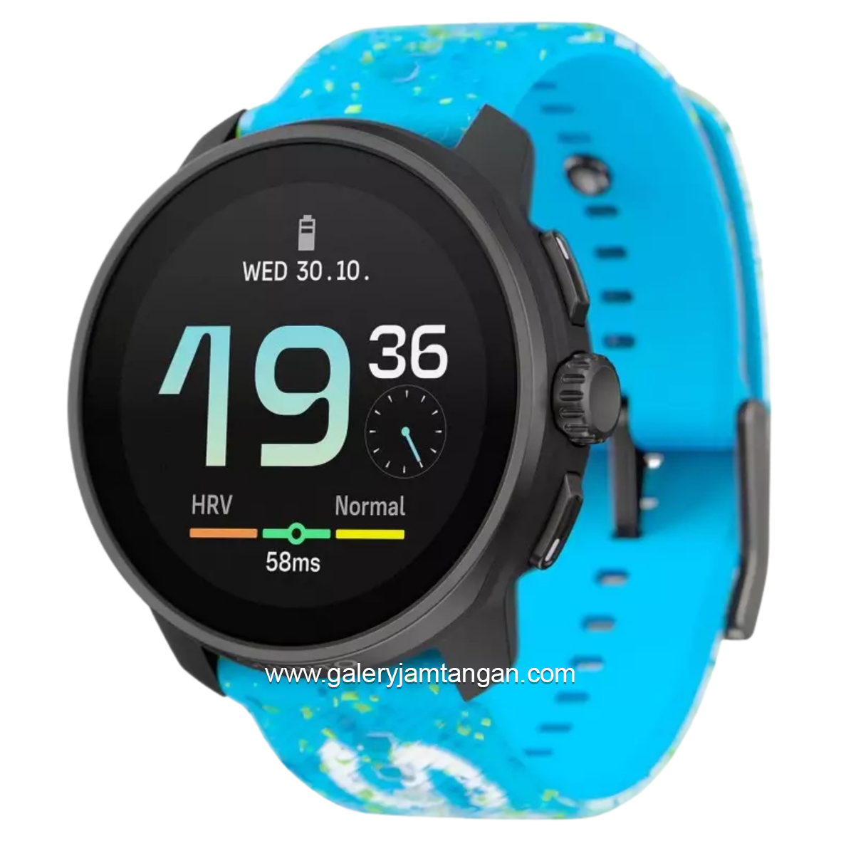 SUUNTO Race S Power Blue Silicone Strap