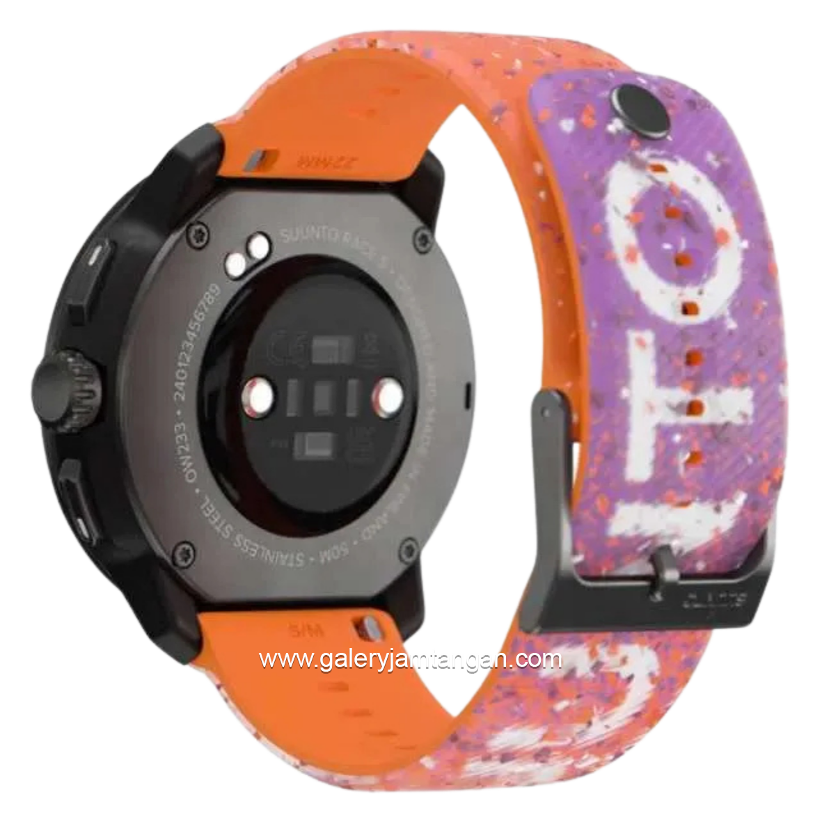 Suunto Race S Power Orange Silicone Strap