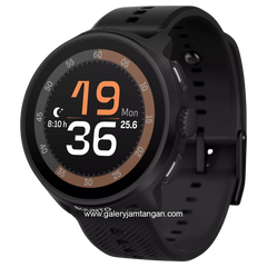 SUUNTO RUN ALL BLACK Silicone Strap