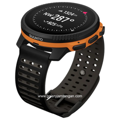 Suunto Vertical 2 Titanium 90th Anniversary Limited Edition Black Silicone Strap