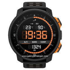 Suunto Vertical 2 Titanium 90th Anniversary Limited Edition Black Silicone Strap