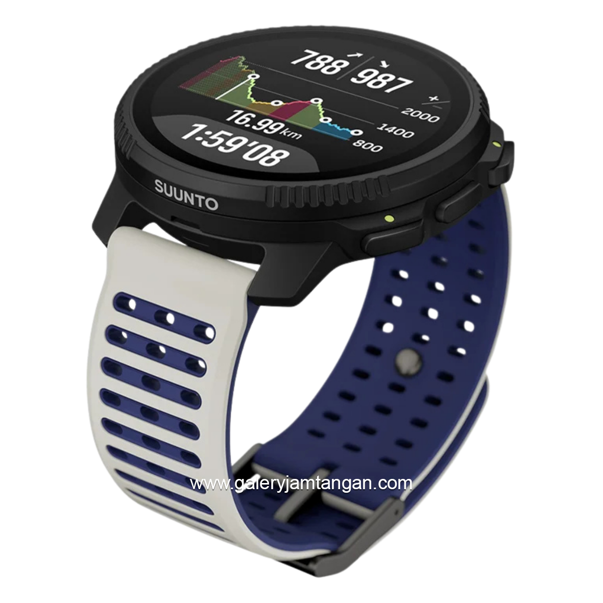 Suunto Vertical 2 Arctic Gray Silicone Strap