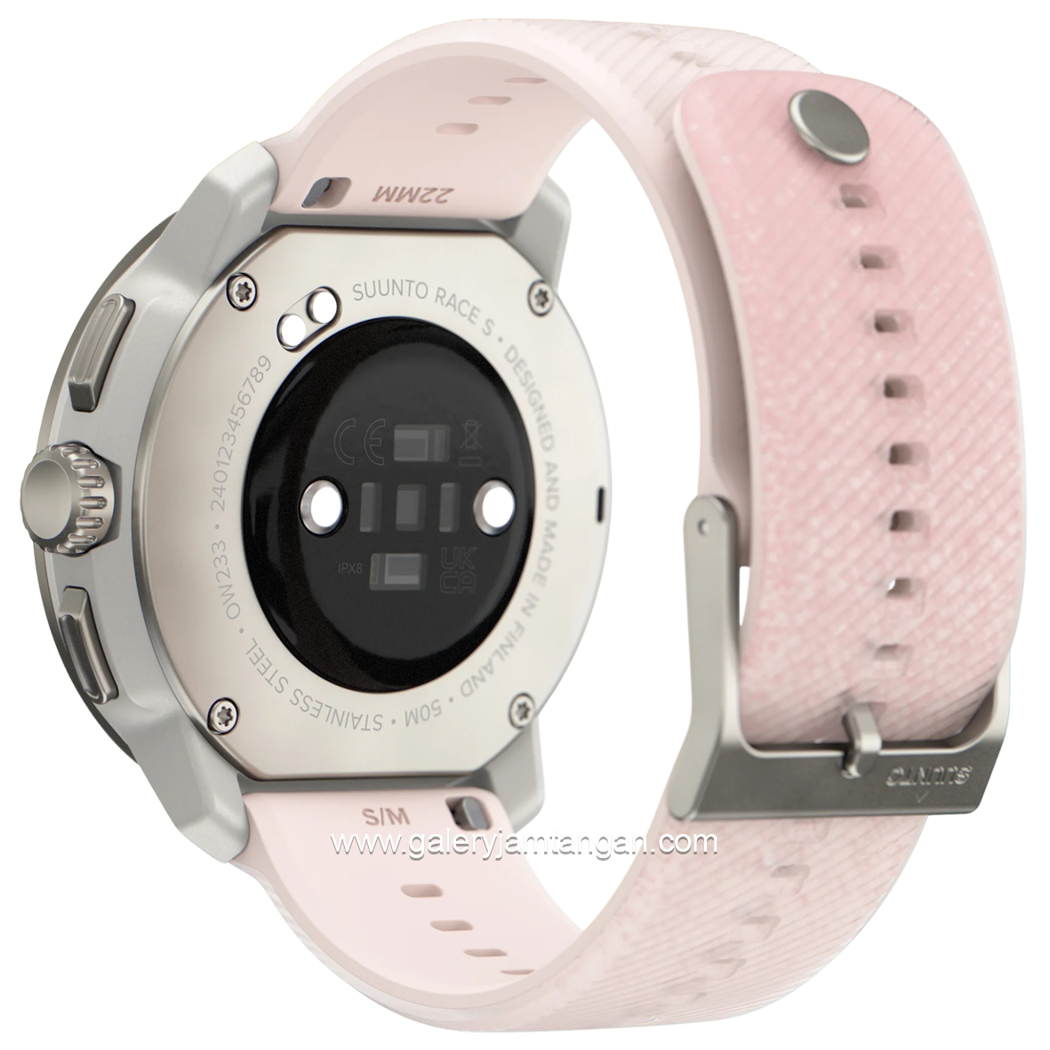 SUUNTO RACE S POWDER PINK Silicone Strap