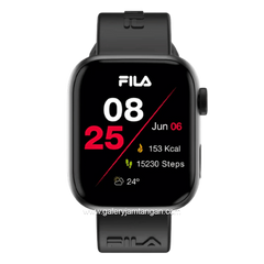FILA SMARTWATCH SW/35B Black Silicone Strap
