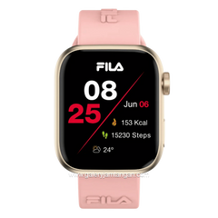 FILA SMARTWATCH SW/35G Pink Rosegold Silicone Strap