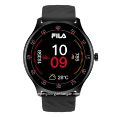 FILA SMARTWATCH SW/38B Black Rubber Strap