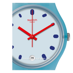 SWATCH GS401 C31 Blue Silicone Swiss Made