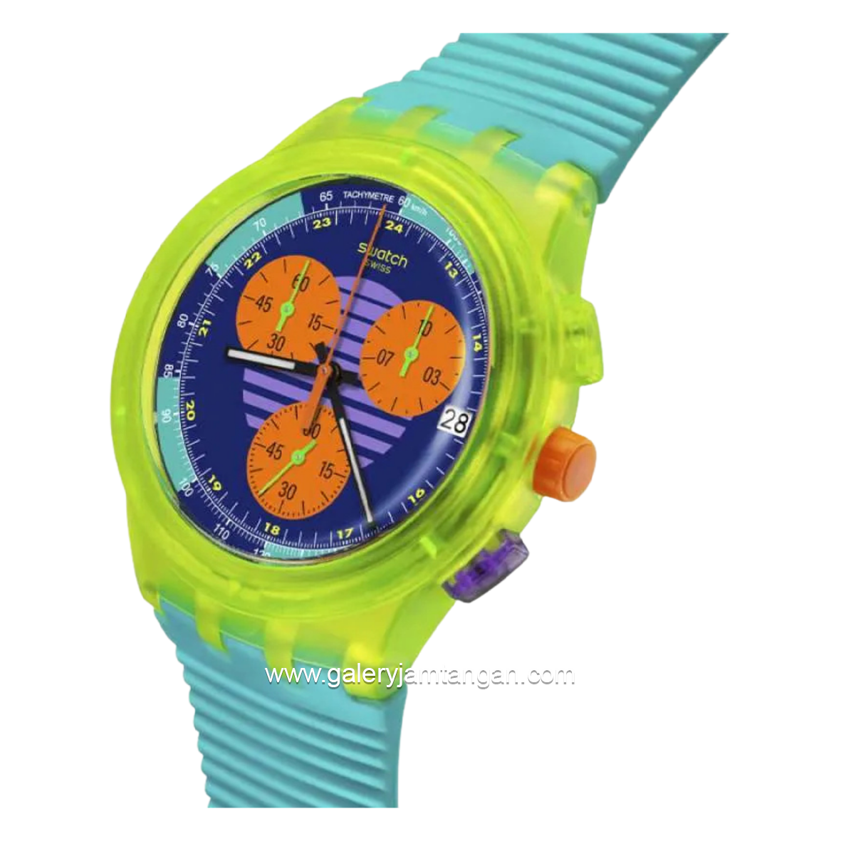 SWATCH SUSJ404 Multicolor SIlicone Strap