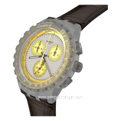 SWATCH SUSM100 Brown Leather Strap