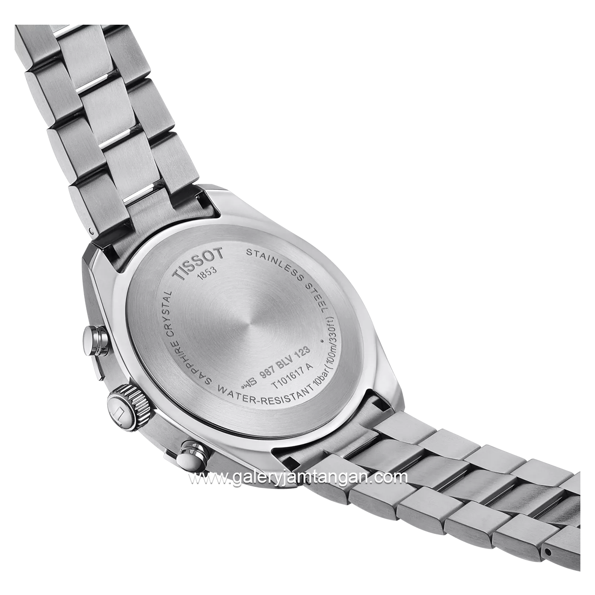 TISSOT T101.617.11.041.00 Silver Dial Blue Stainless Steel