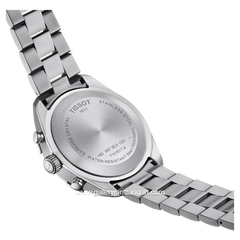 TISSOT T101.617.11.041.00 Silver Dial Blue Stainless Steel