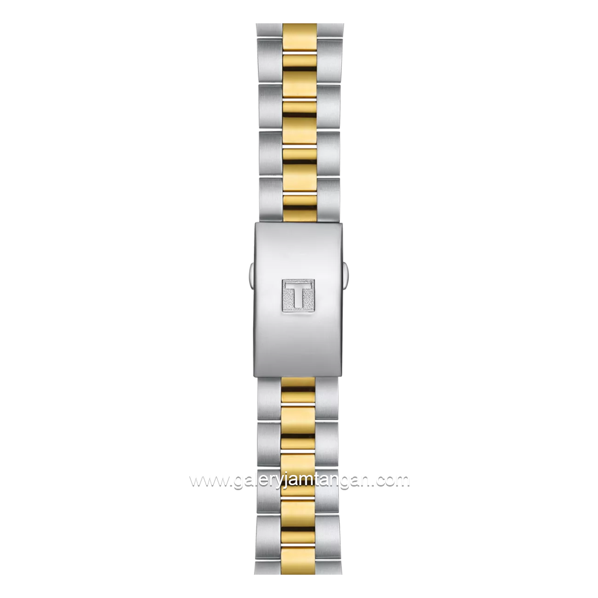 TISSOT T101.917.22.031.00 Silver Gold Dial White Stainless Steel
