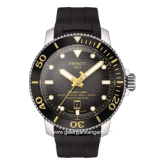 Tissot Seastar Powermatic T120.607.17.441.01 Black Rubber Strap Swiss Made