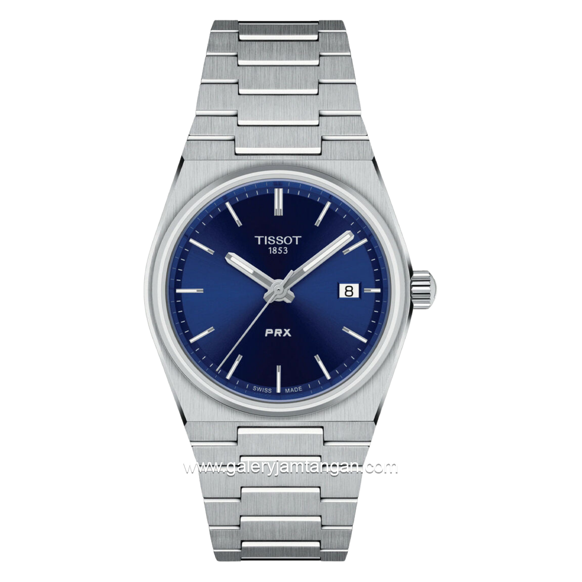 Tissot PRX T137.210.11.041.00 Silver Dial Blue Swiss Made