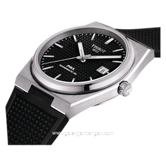 Tissot PRX Powermatic T137.407.17.051.00 Black Rubber Strap Swiss Made