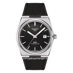 Tissot PRX Powermatic T137.407.17.051.00 Black Rubber Strap Swiss Made