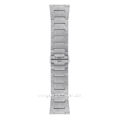 TISSOT T137.410.11.421.00 Silver Dial Red Stainless Steel
