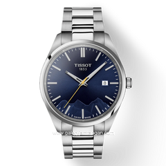 TISSOT T150.410.11.041.02 Silver Dial Blue Stainless Steel