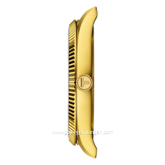 TISSOT BALLADE T156.410.33.051.00 Gold Dial Black Stainless Steel