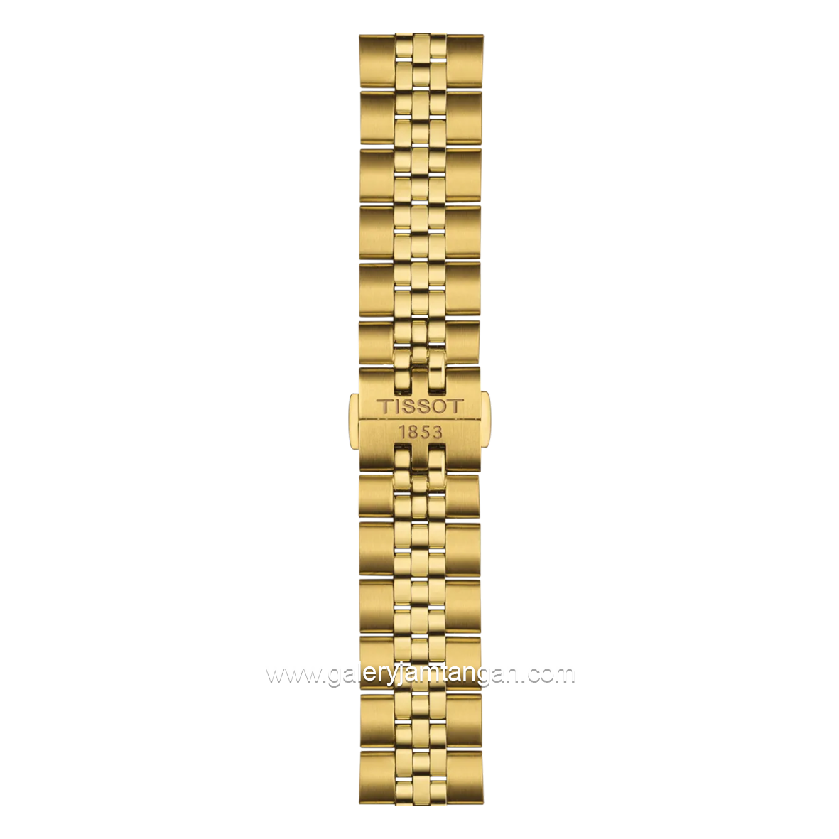 TISSOT BALLADE T156.410.33.051.00 Gold Dial Black Stainless Steel