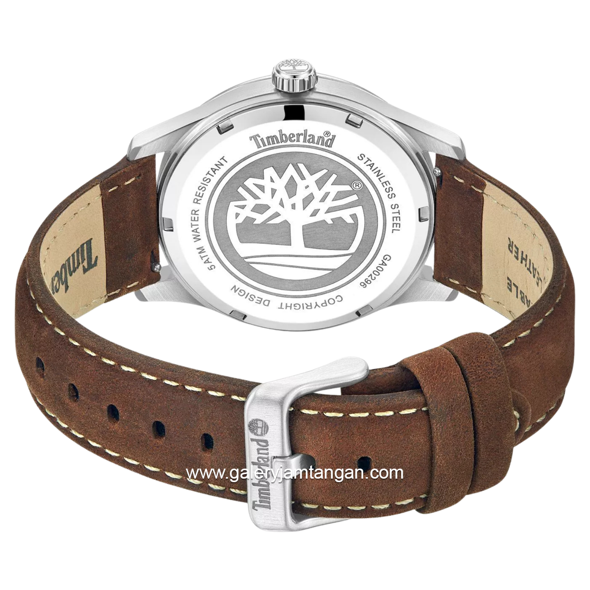 TIMBERLAND TDWGA0029605 RAMBUSH Brown Leather Strap
