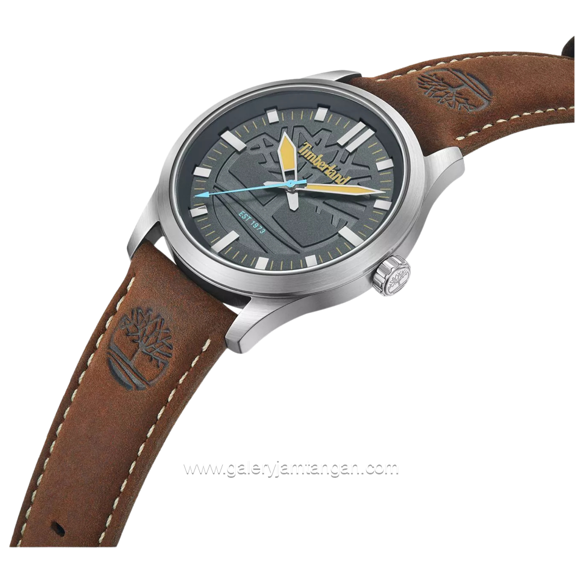 TIMBERLAND TDWGA0029605 RAMBUSH Brown Leather Strap