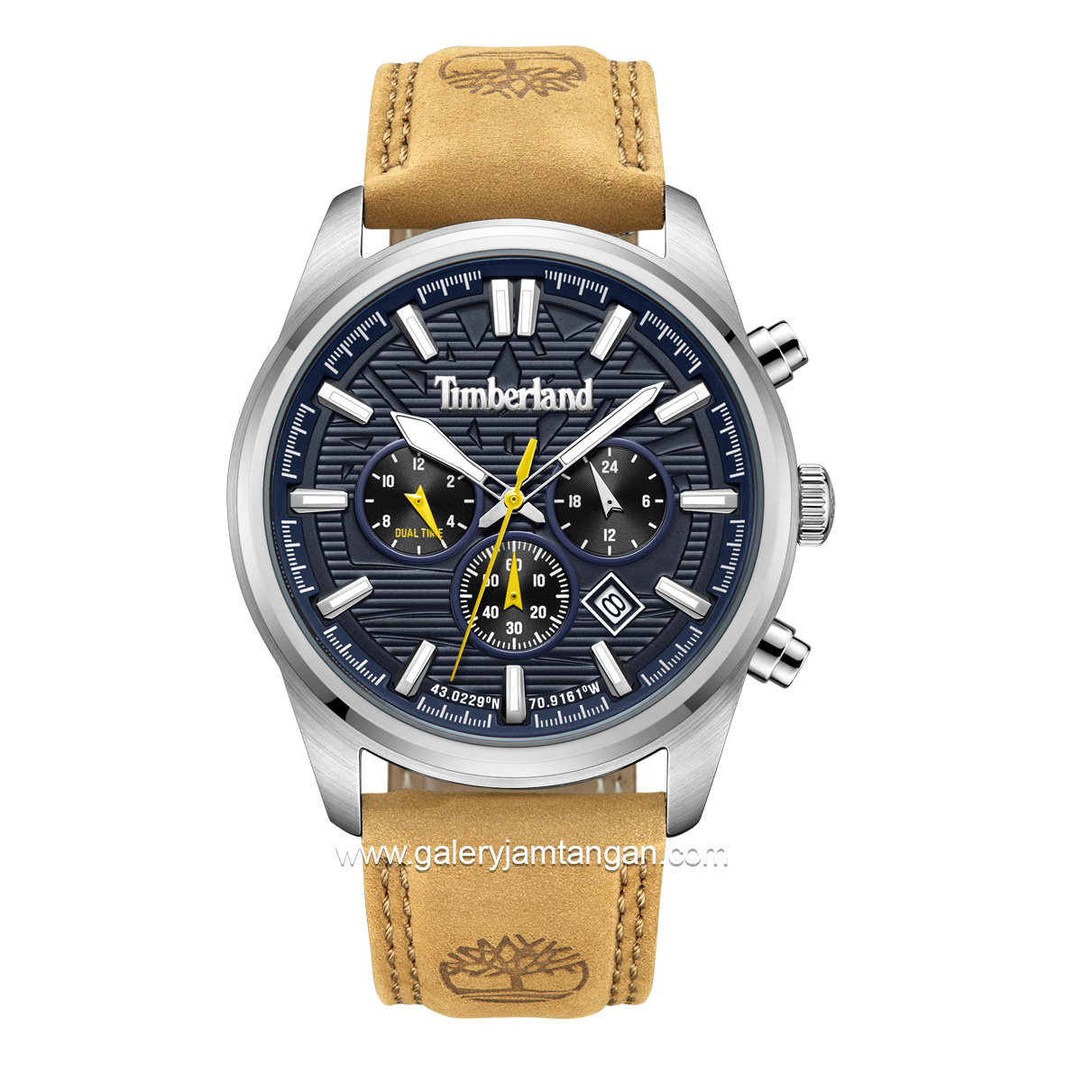 TIMBERLAND TDWGF0009602 NORTHBRIDGE Brown Leather Strap