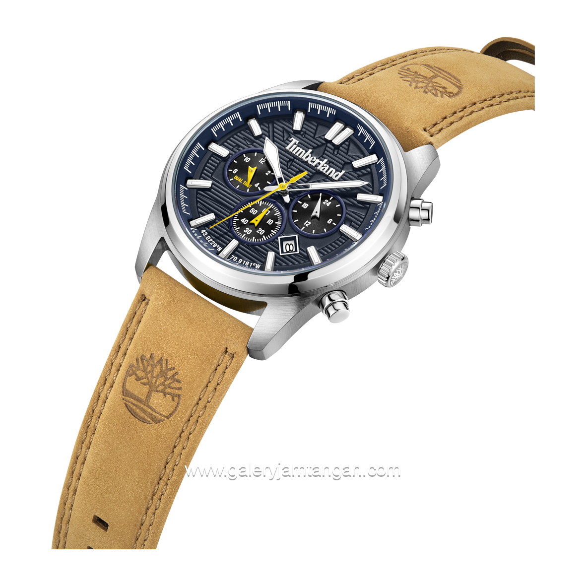 TIMBERLAND TDWGF0009602 NORTHBRIDGE Brown Leather Strap